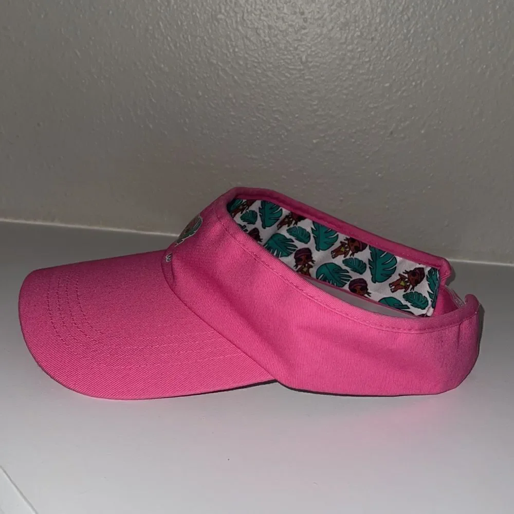 L.O.L surprise pink visor velcro strap